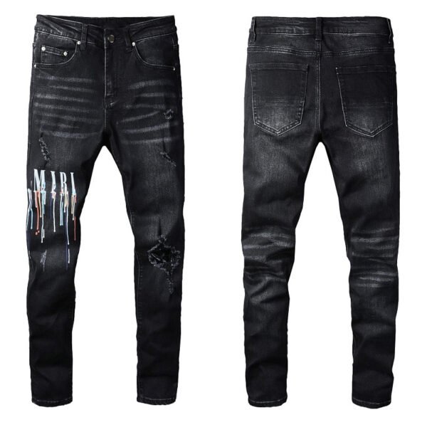 AMIRI BLACK SPRY JEANS - Image 3