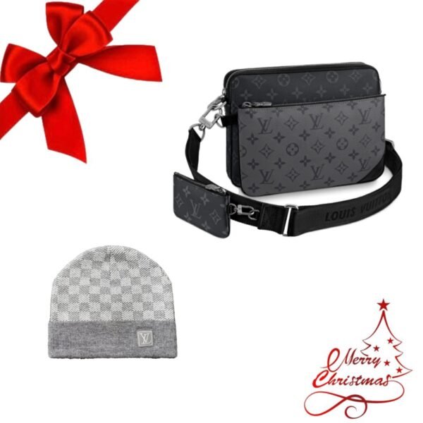 LV BAG + LV BEANIE